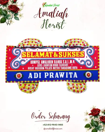 Papan Bunga Ucapan Selamat Sinarmukti