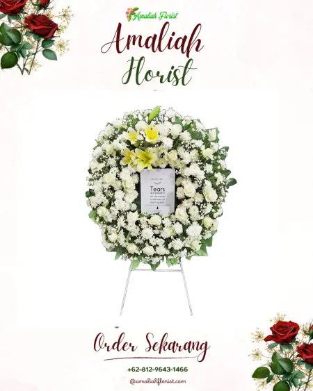 Krans Bunga Duka Sinarmukti